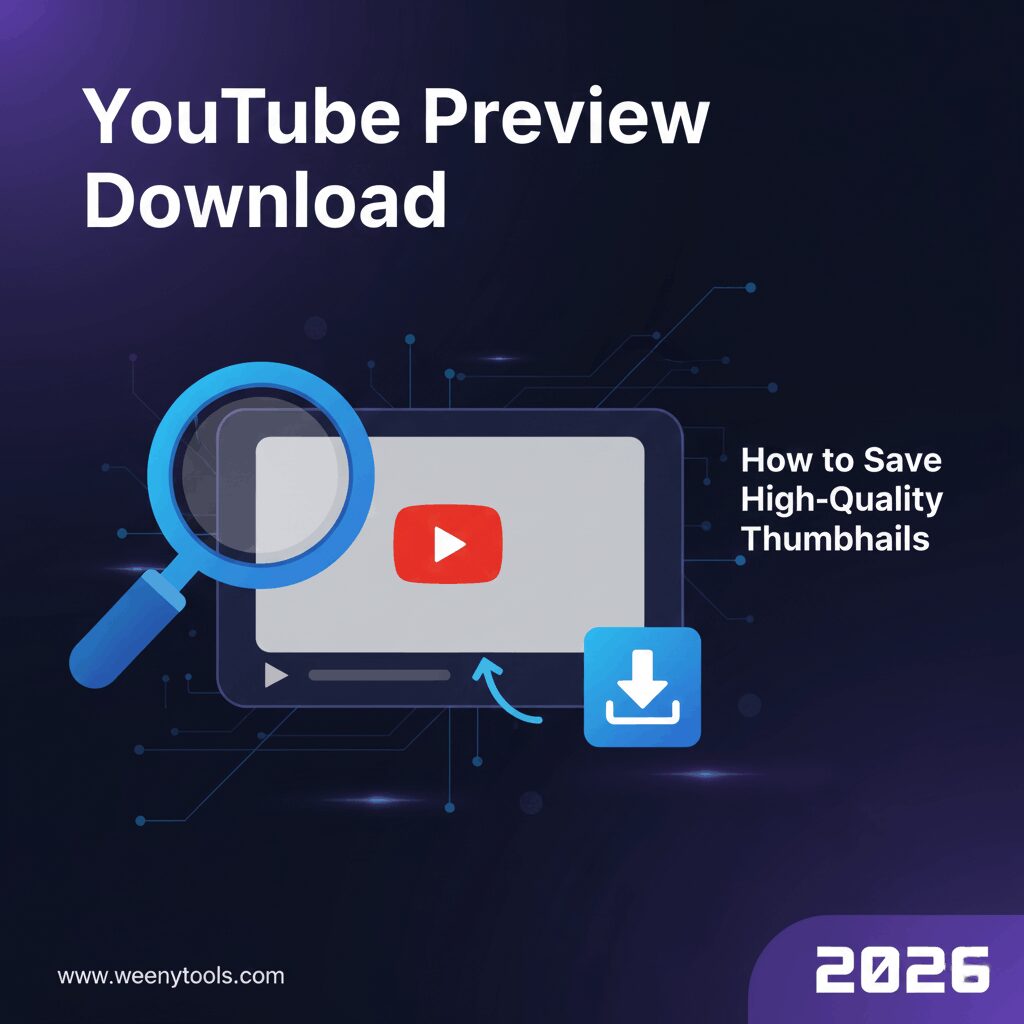 YouTube Preview Download How to Save High-Quality Thumbnails (2026)